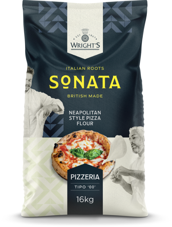 Wrights Sonata pizza flour 16kg bag